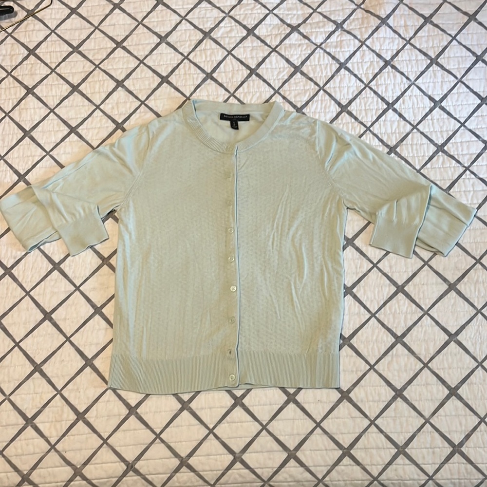 Banana Republic cardigan - mint green